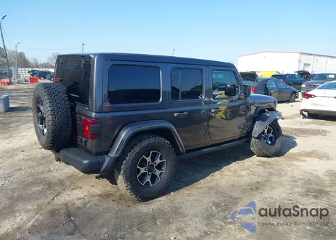 2019 Jeep Wrangler Unlimited Rubicon 4X4 from USA, damaged, VIN 1C4HJXFG8KW524848